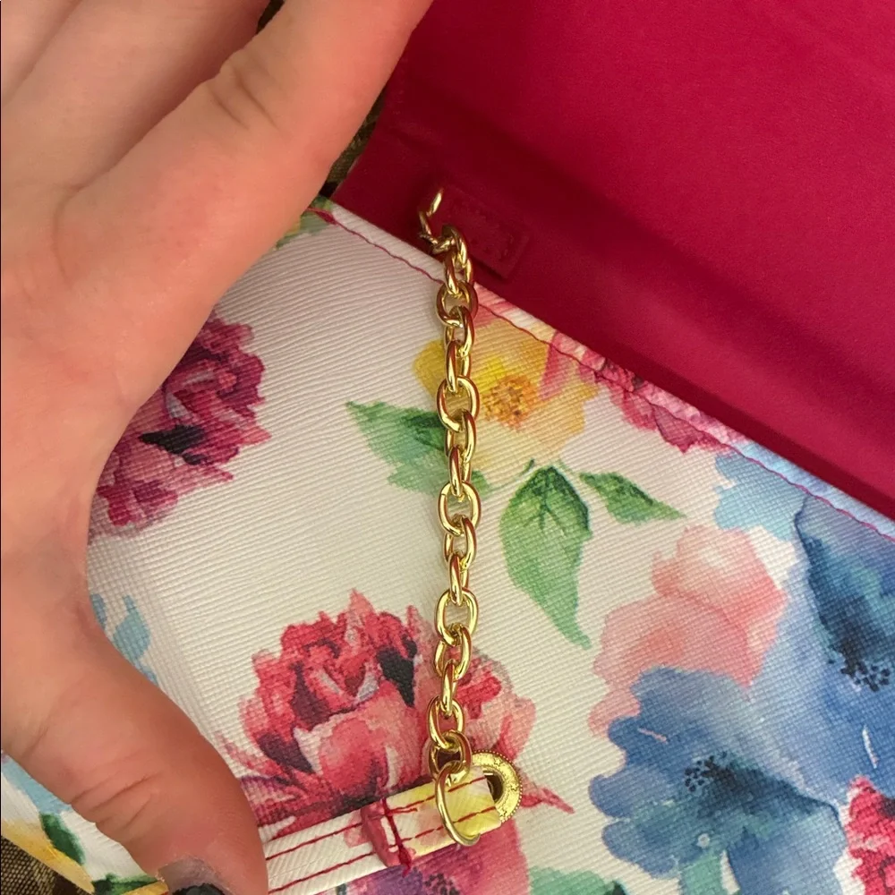 Vibrant Floral Crossbody Bag